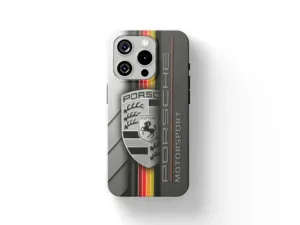 Porsche Custodia Silicone Smartphone Universale Max